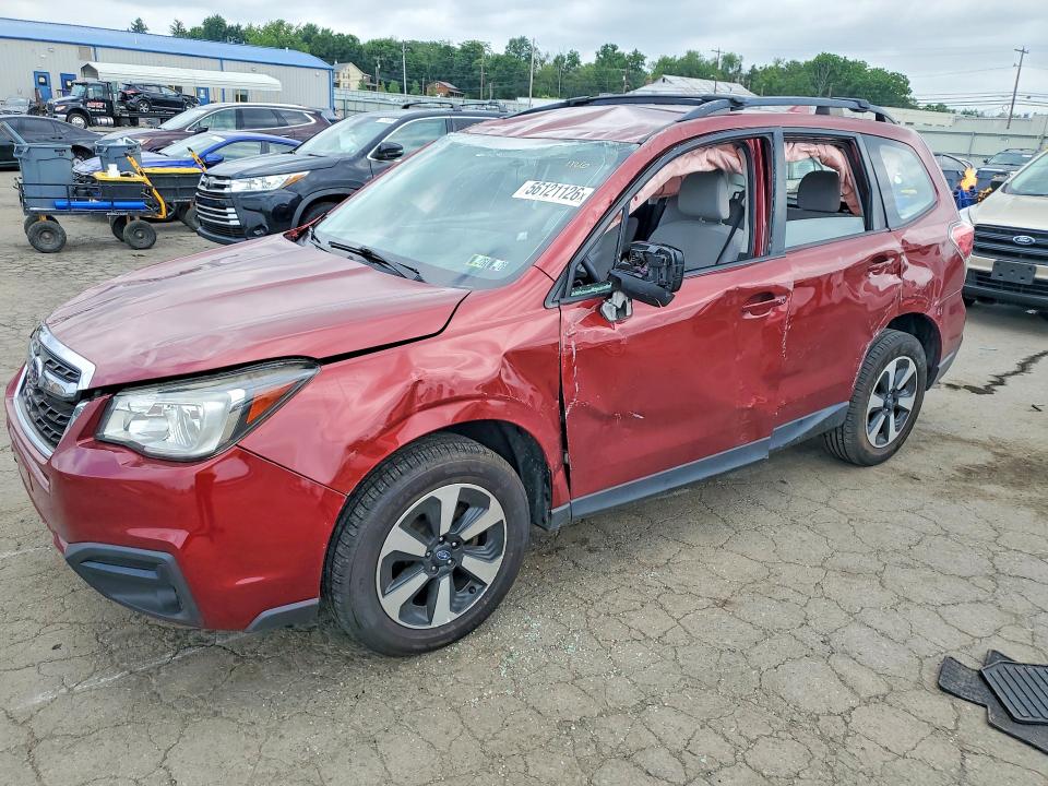 56121126 :رقم المزاد ، JF2SJABC5HH434366 vin ، 2017 Subaru Forester مزاد بيع