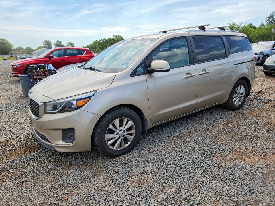 2016 Kia Sedona მანქანა იყიდება აუქციონზე, vin: KNDMB5C11G6125240, აუქციონის ნომერი: 57404096