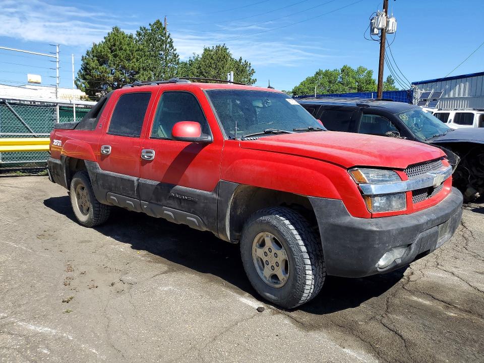 Aukcja sprzedaży 2003 Chevrolet Avalanche, vin: 3GNEK13T83G267552, numer aukcji: 57317966