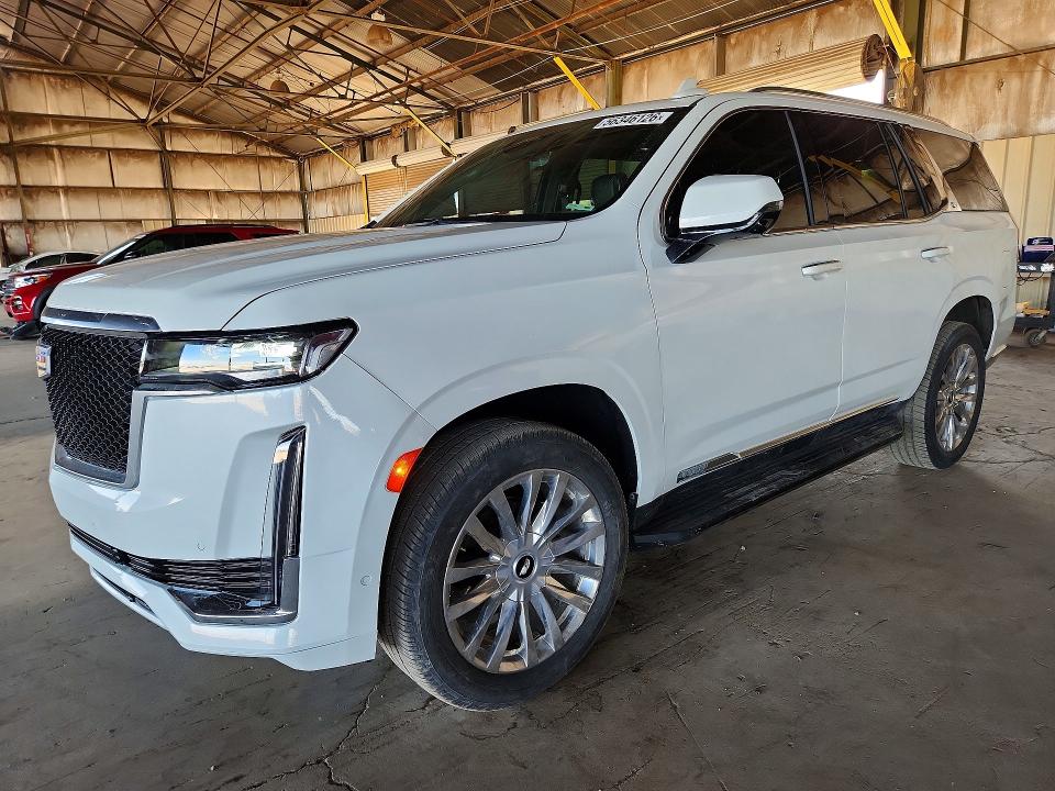 56346126 :رقم المزاد ، 1GYS4BKLXMR310698 vin ، 2021 Cadillac Escalade مزاد بيع