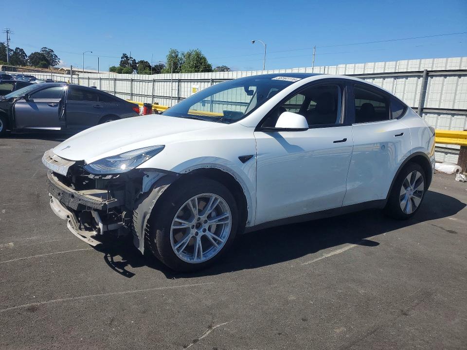 Продажа на аукционе авто 2021 Tesla Model Y, vin: 5YJYGDEE8MF229415, номер лота: 56161116