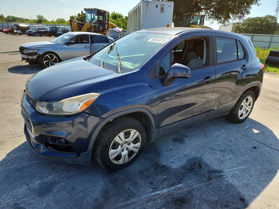 Auction sale of the 2018 Chevrolet Trax, vin: 3GNCJKSB3JL199075, lot number: 58645816