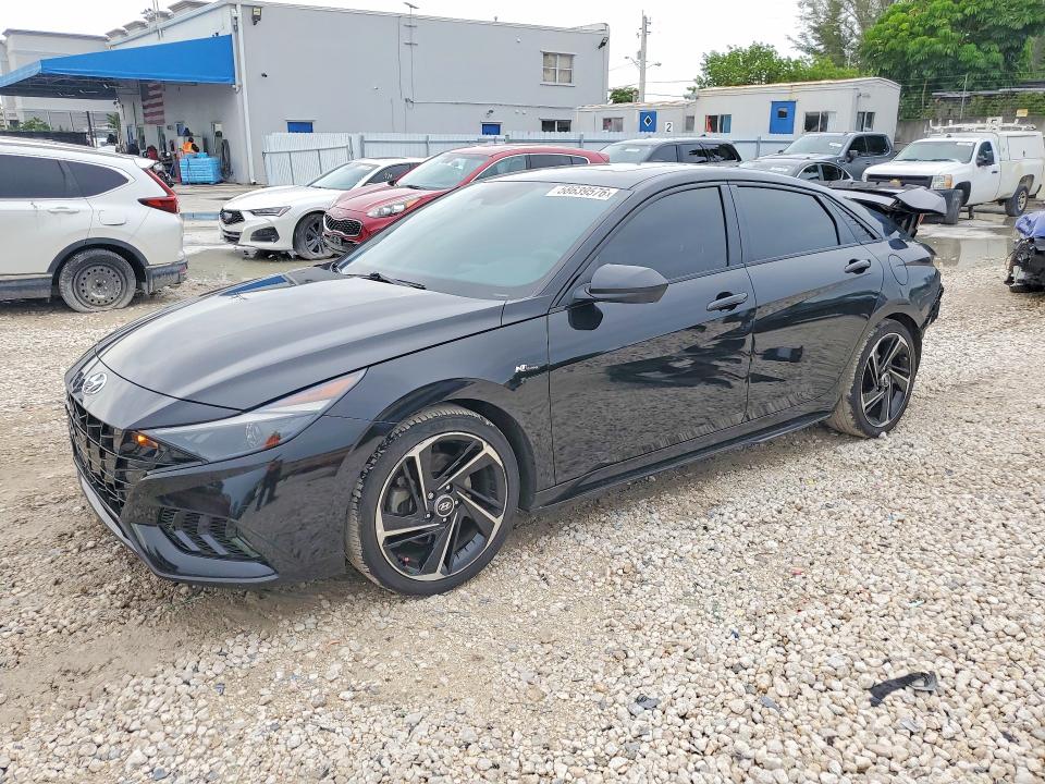 Продаж на аукціоні авто 2023 Hyundai Elantra, vin: KMHLR4AF2PU514377, номер лоту: 58639576
