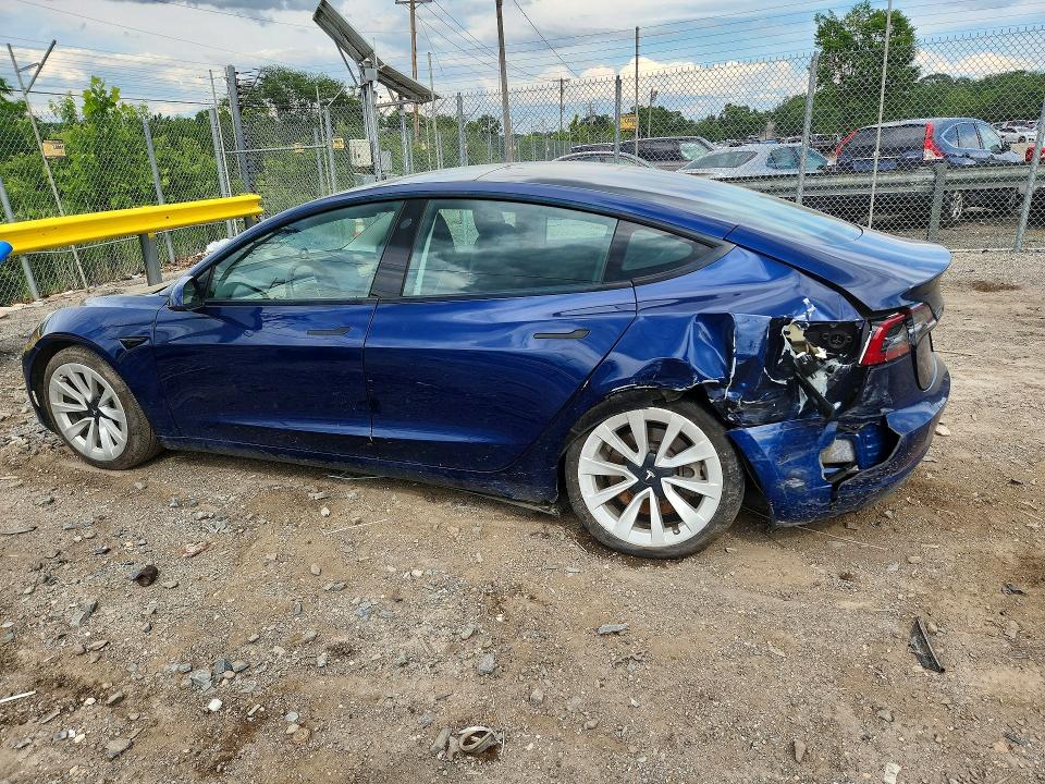 Продаж на аукціоні авто 2022 Tesla 3, vin: 5YJ3E1EA7NF185940, номер лоту: 55779696