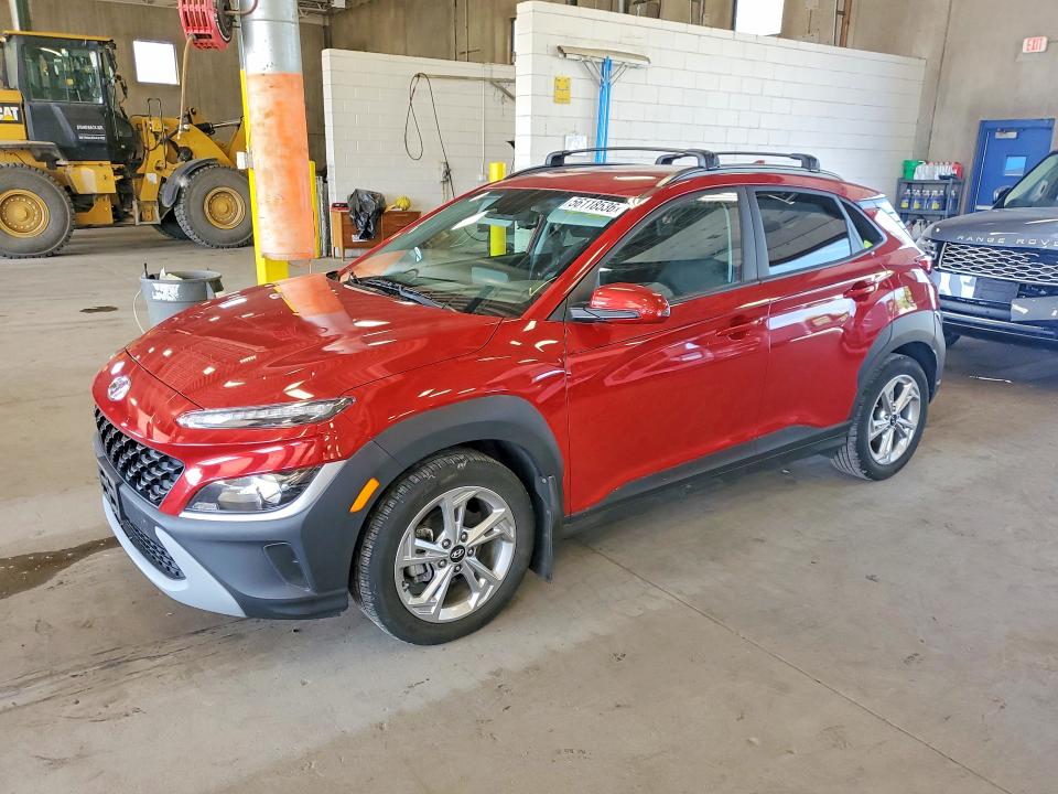 2022 Hyundai Kona მანქანა იყიდება აუქციონზე, vin: KM8K62AB1NU860455, აუქციონის ნომერი: 56118536