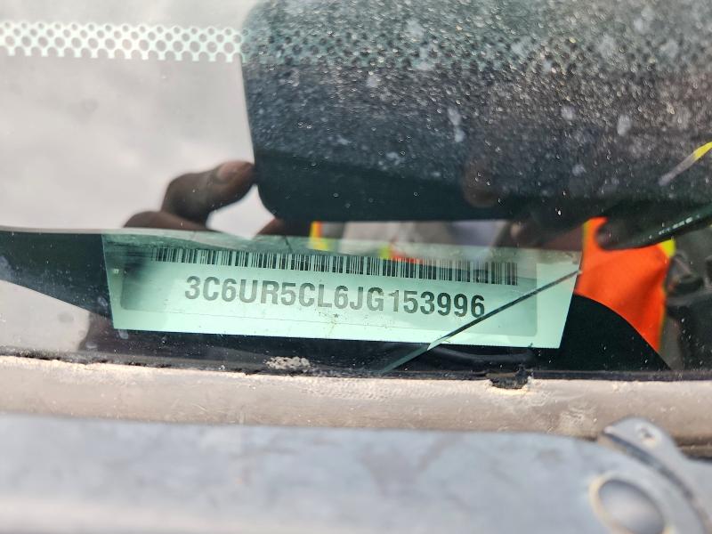 2018 Ram 2500 მანქანა იყიდება აუქციონზე, vin: 3C6UR5CL6JG153996, აუქციონის ნომერი: 57678126