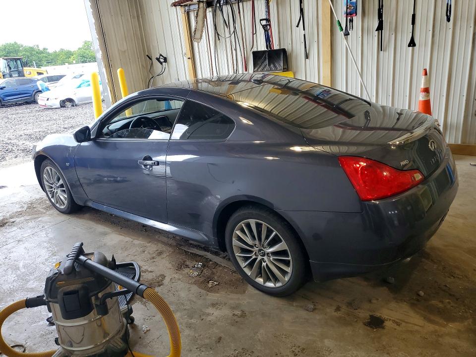 57053726 :رقم المزاد ، JN1CV6EL1EM132496 vin ، 2014 Infiniti Q60 Coupe مزاد بيع