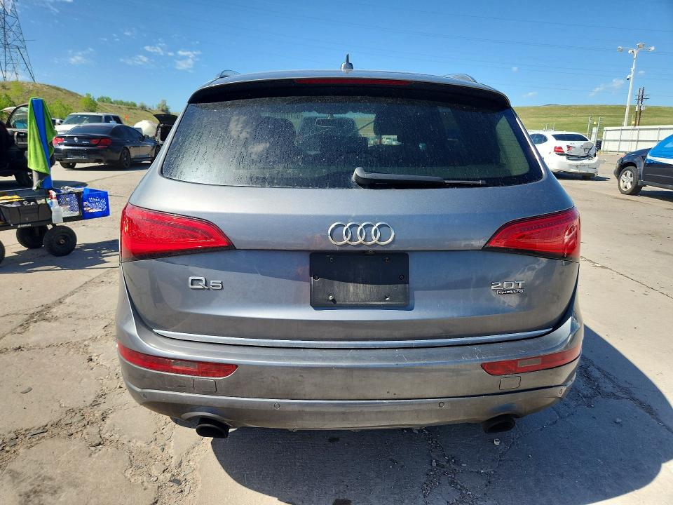 Продажа на аукционе авто 2015 Audi Q5, vin: WA1LFAFP6FA095537, номер лота: 55737916