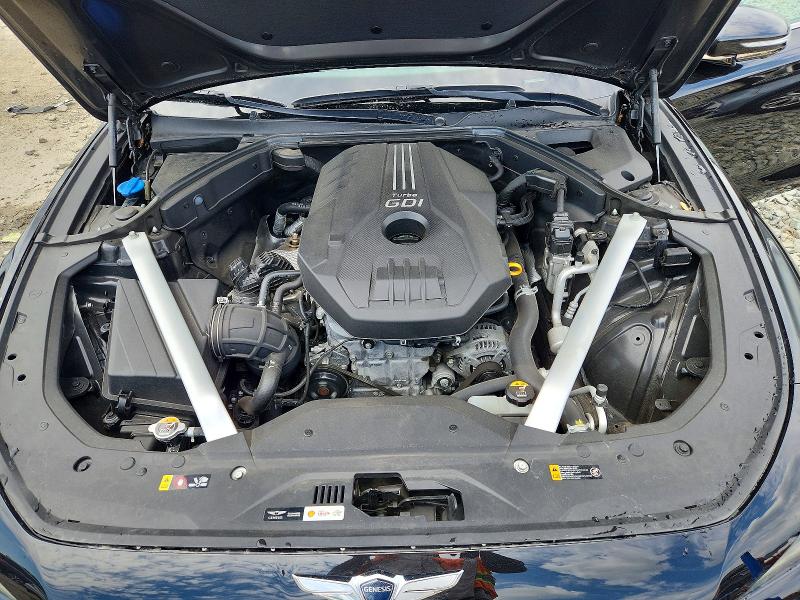 57550436 :رقم المزاد ، KMTG44LA1KU012699 vin ، 2019 Genesis G70 مزاد بيع