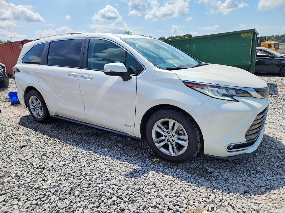 Aukcja sprzedaży 2021 Toyota Sienna, vin: 5TDZRKEC8MS019927, numer aukcji: 56848436