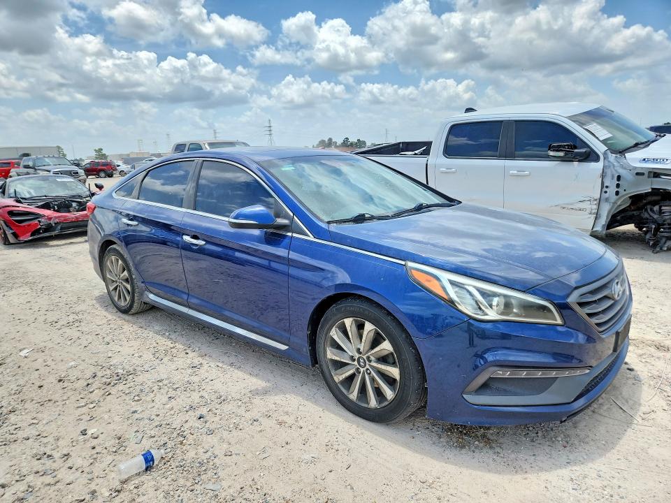 58395306 :رقم المزاد ، 5NPE34AF0GH410205 vin ، 2016 Hyundai Sonata مزاد بيع