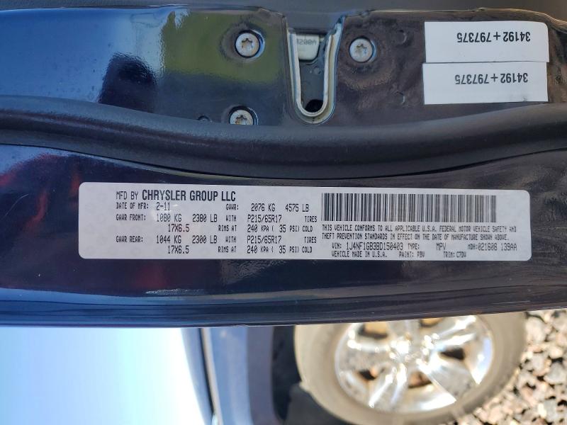 Продаж на аукціоні авто 2011 Jeep Patriot, vin: 1J4NF1GB3BD150403, номер лоту: 55858326