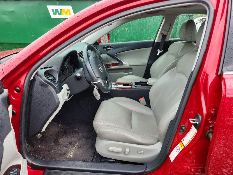 58068316 :رقم المزاد ، JTHBK262882072926 vin ، 2008 Lexus Is مزاد بيع
