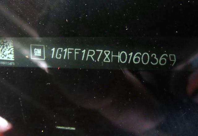 56696596 :رقم المزاد ، 1G1FF1R78H0160369 vin ، 2017 Chevrolet Camaro مزاد بيع