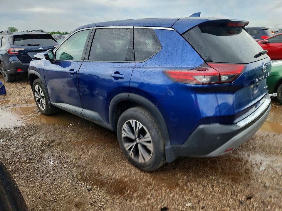 2021 Nissan Rogue მანქანა იყიდება აუქციონზე, vin: JN8AT3BB6MW227695, აუქციონის ნომერი: 57707206