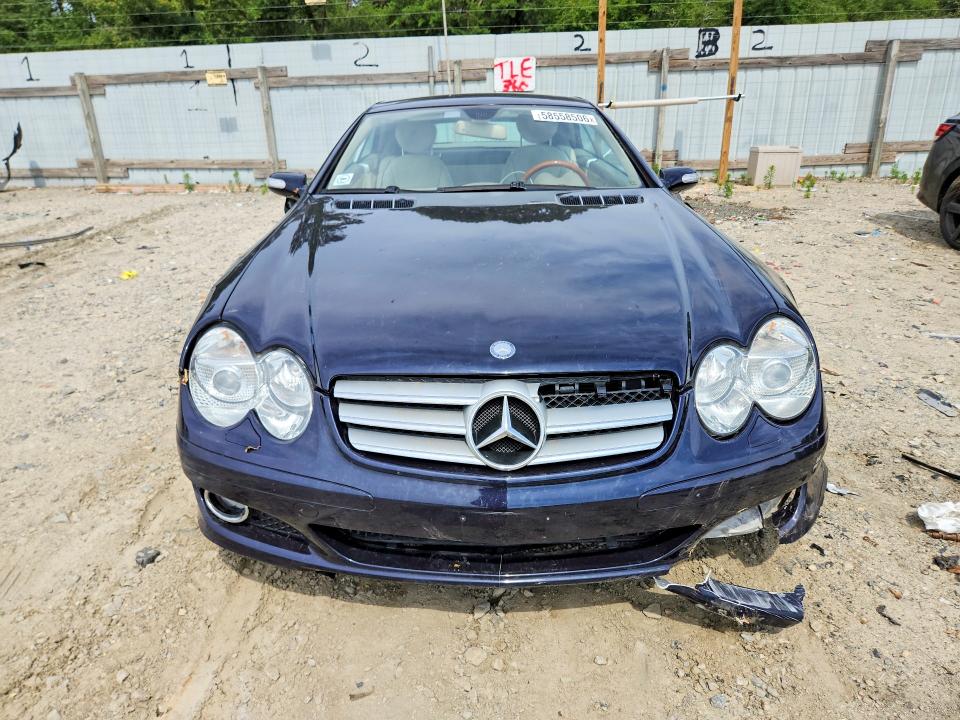 2007 Mercedes-benz Sl მანქანა იყიდება აუქციონზე, vin: WDBSK71F07F125956, აუქციონის ნომერი: 58558506