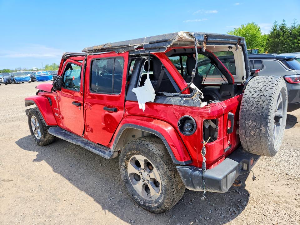 Продажа на аукционе авто 2018 Jeep Wrangler Unlimited, vin: 1C4HJXEG0JW216203, номер лота: 56851286