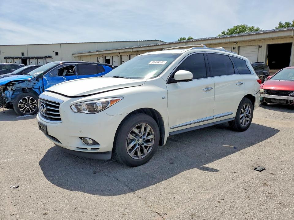 2015 Infiniti Qx60 მანქანა იყიდება აუქციონზე, vin: 5N1AL0MM4FC503557, აუქციონის ნომერი: 58406946