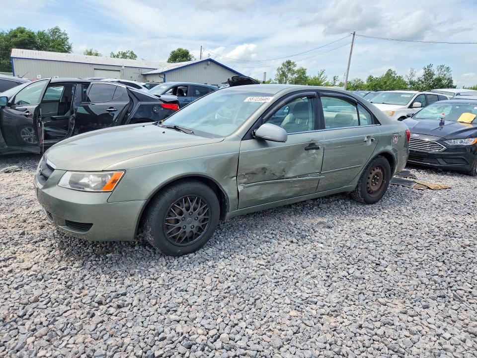2007 Hyundai Sonata მანქანა იყიდება აუქციონზე, vin: 5NPET46CX7H268833, აუქციონის ნომერი: 58723946
