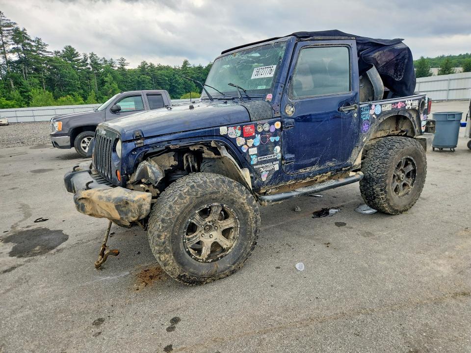 58727776 :رقم المزاد ، 1C4AJWAG4DL546028 vin ، 2013 Jeep Wrangler مزاد بيع