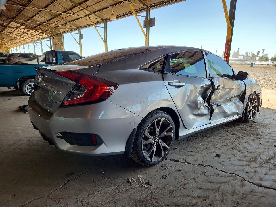 Продаж на аукціоні авто 2020 Honda Civic, vin: 2HGFC2F8XLH573600, номер лоту: 55686956