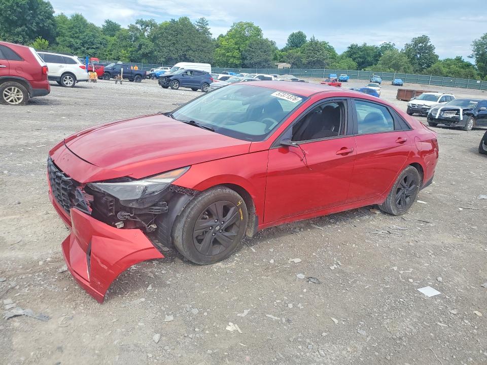 2021 Hyundai Elantra მანქანა იყიდება აუქციონზე, vin: 5NPLS4AG7MH052017, აუქციონის ნომერი: 57371376
