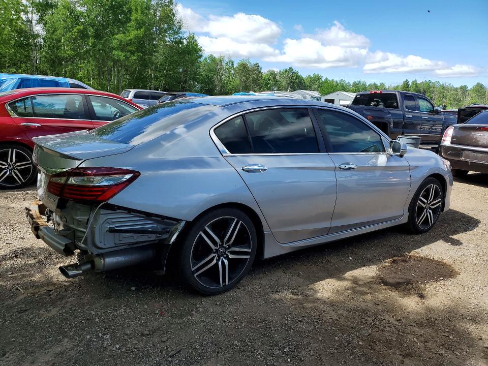57131996 :رقم المزاد ، 1HGCR2F57GA801340 vin ، 2016 Honda Accord مزاد بيع