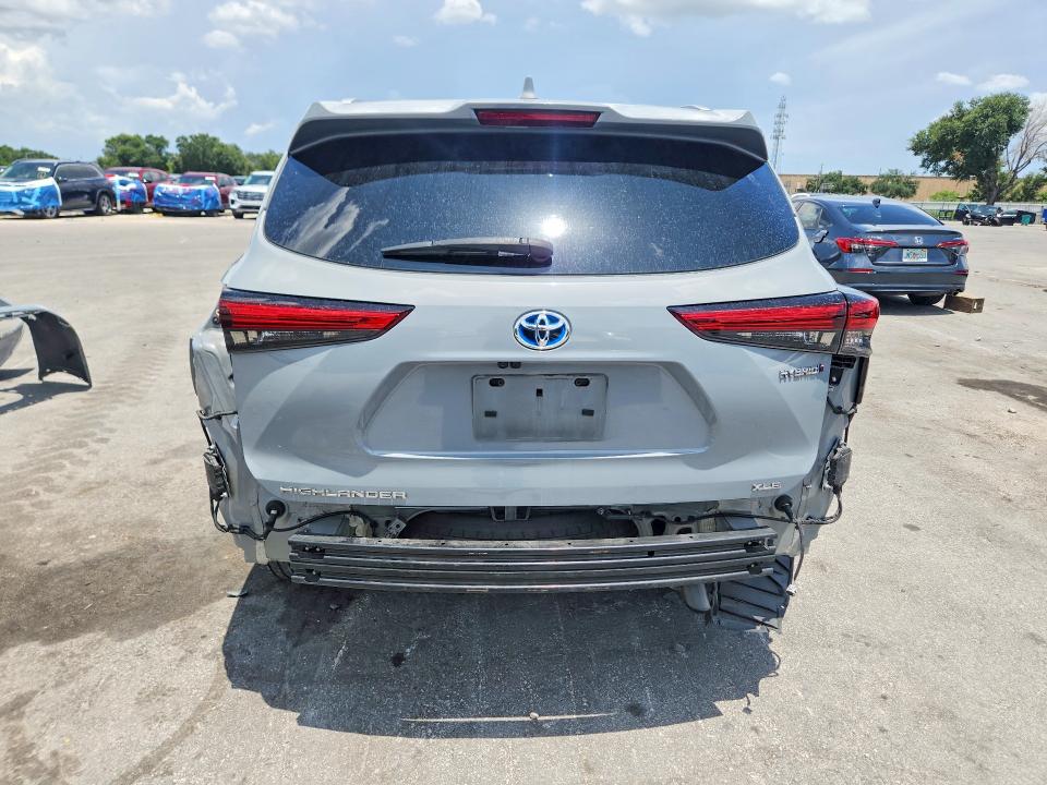 59102076 :رقم المزاد ، 5TDABRCHXNS544725 vin ، 2022 Toyota Highlander Hybrid مزاد بيع