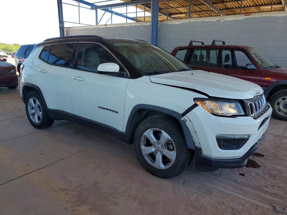 Продаж на аукціоні авто 2018 Jeep Compass, vin: 3C4NJCBB0JT166249, номер лоту: 55215266