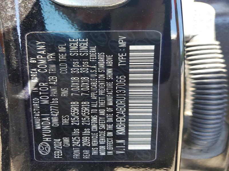 Aukcja sprzedaży 2024 Hyundai Kona, vin: KM8HBCAB0RU137066, numer aukcji: 56306346