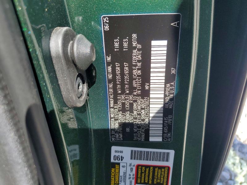 Продажа на аукционе авто 2025 Toyota Sienna, vin: 5TDKRKEC2SS270022, номер лота: 55641186