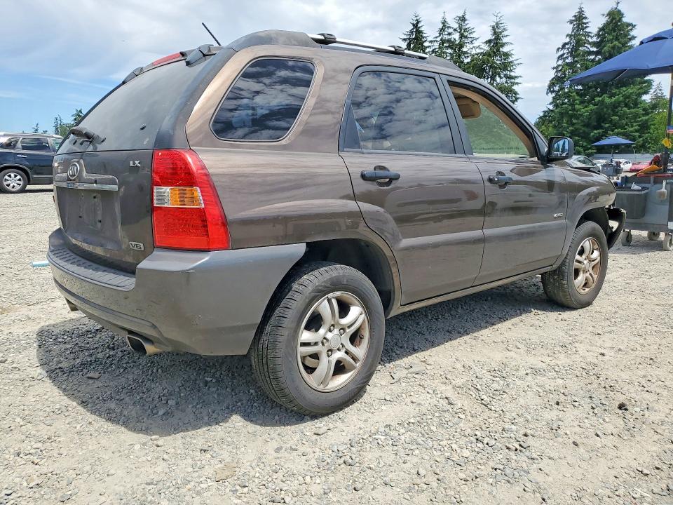 2007 Kia Sportage მანქანა იყიდება აუქციონზე, vin: KNDJE723077422065, აუქციონის ნომერი: 57943376