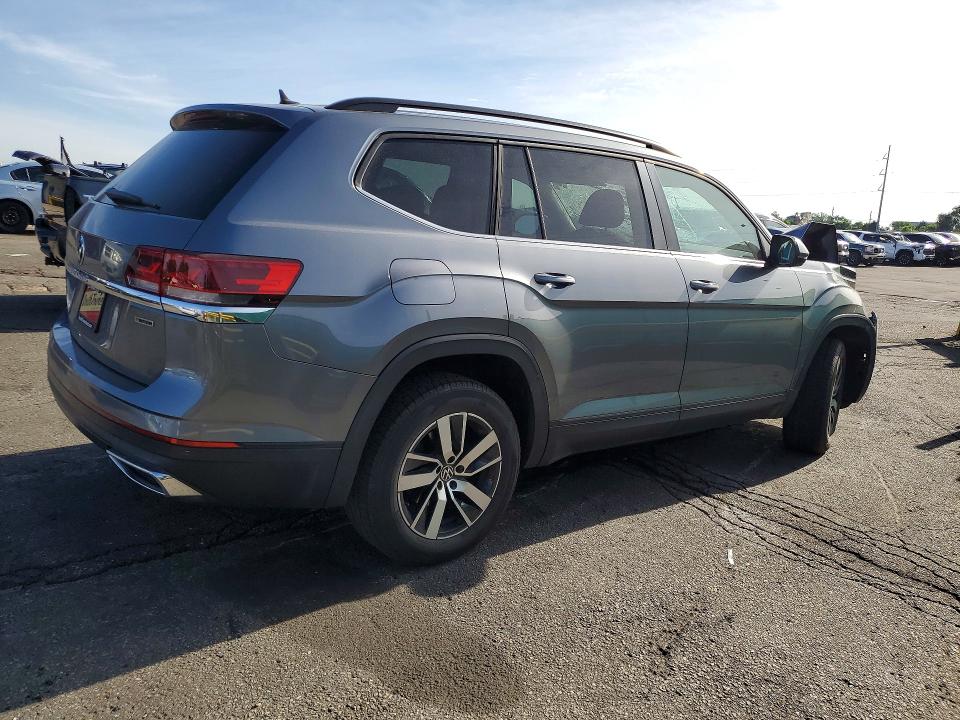 2021 Volkswagen Atlas მანქანა იყიდება აუქციონზე, vin: 1V2LP2CA6MC507979, აუქციონის ნომერი: 55542016