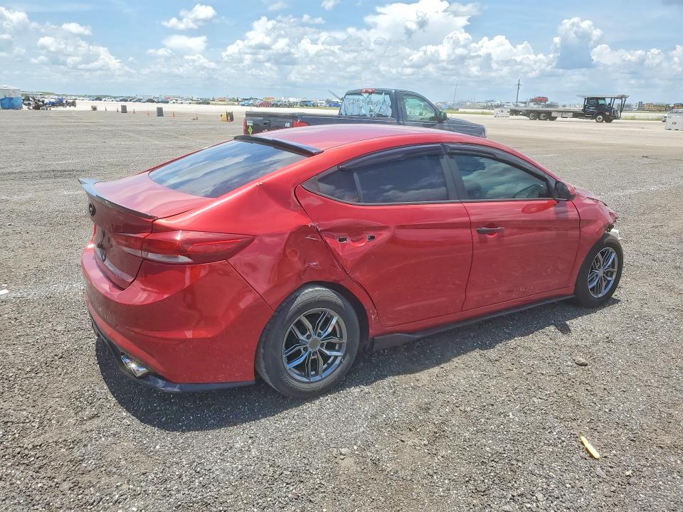 Продажа на аукционе авто 2018 Hyundai Elantra, vin: KMHD74LF4JU612311, номер лота: 57570386