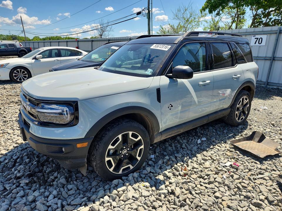 2021 Ford Bronco Sport მანქანა იყიდება აუქციონზე, vin: 3FMCR9C69MRB23059, აუქციონის ნომერი: 55612016