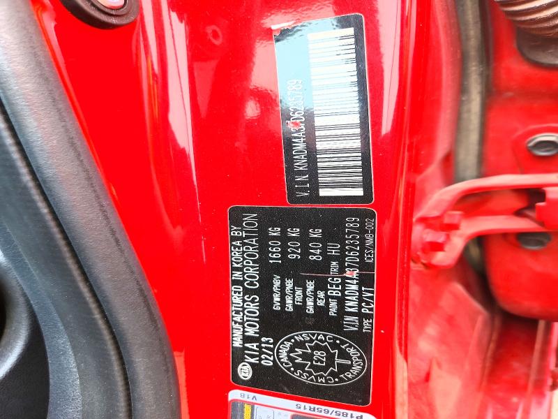 Продажа на аукционе авто 2013 Kia Rio, vin: KNADM4A37D6235789, номер лота: 57380556