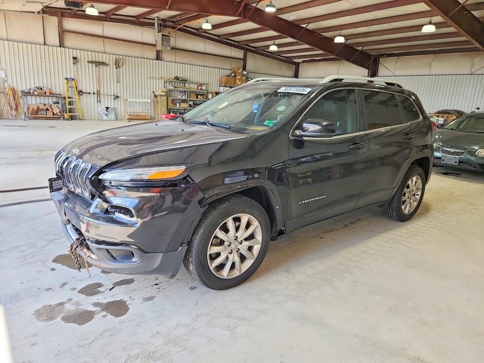 56973406 :رقم المزاد ، 1C4PJMDS3FW676222 vin ، 2015 Jeep Cherokee مزاد بيع
