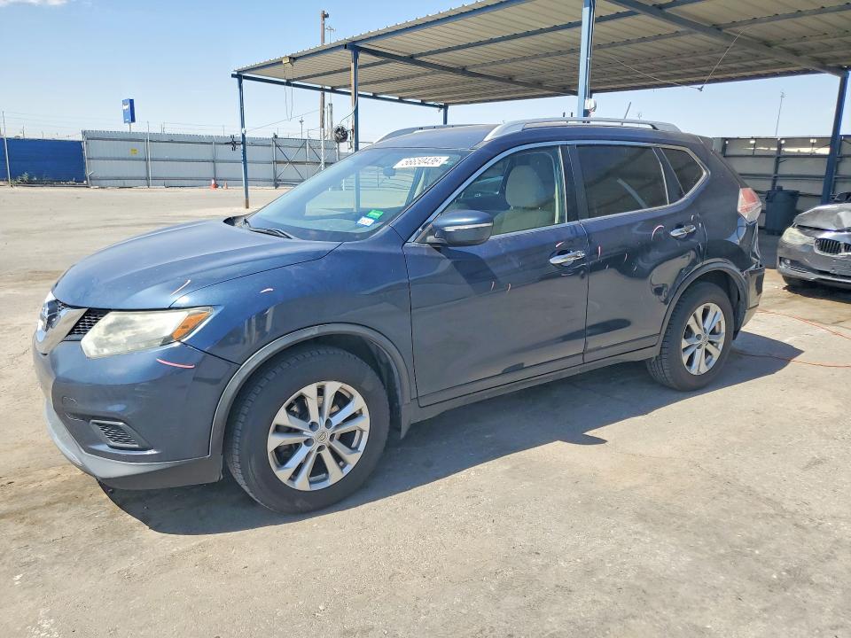 2015 Nissan Rogue მანქანა იყიდება აუქციონზე, vin: KNMAT2MT4FP525042, აუქციონის ნომერი: 56650436
