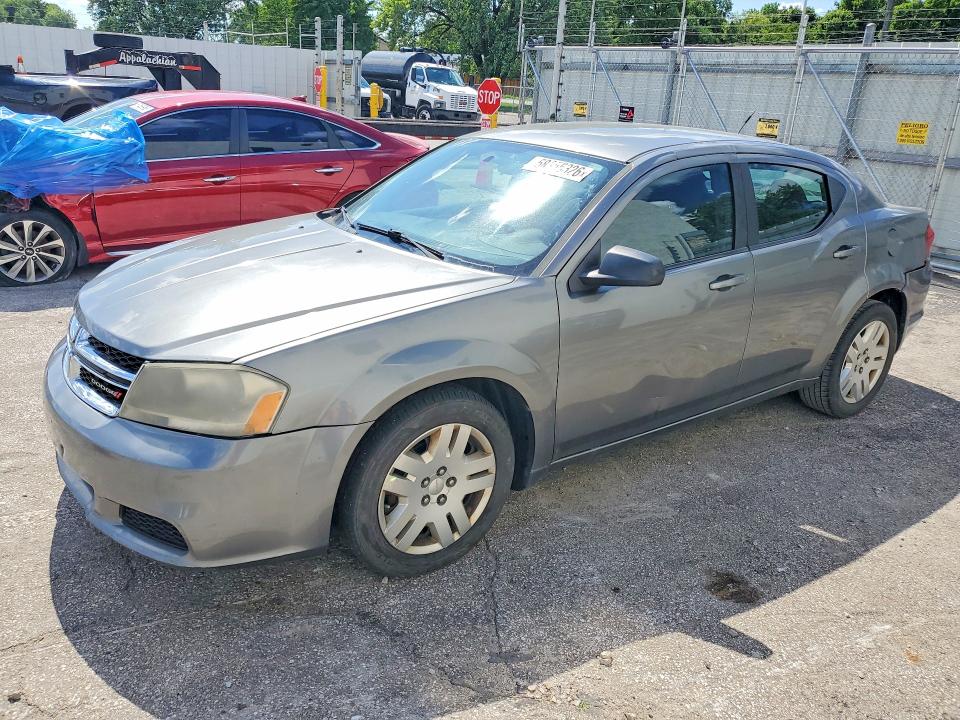 2012 Dodge Avenger მანქანა იყიდება აუქციონზე, vin: 1C3CDZABXCN224345, აუქციონის ნომერი: 58355326