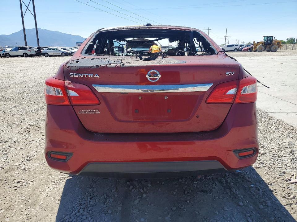 Продажа на аукционе авто 2017 Nissan Sentra, vin: 3N1AB7AP0HL651049, номер лота: 58567976
