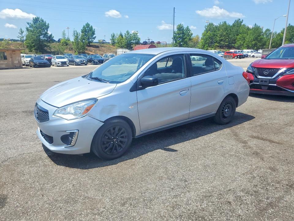 59554016 :رقم المزاد ، ML32F4FJ1LHF01179 vin ، 2020 Mitsubishi Mirage مزاد بيع