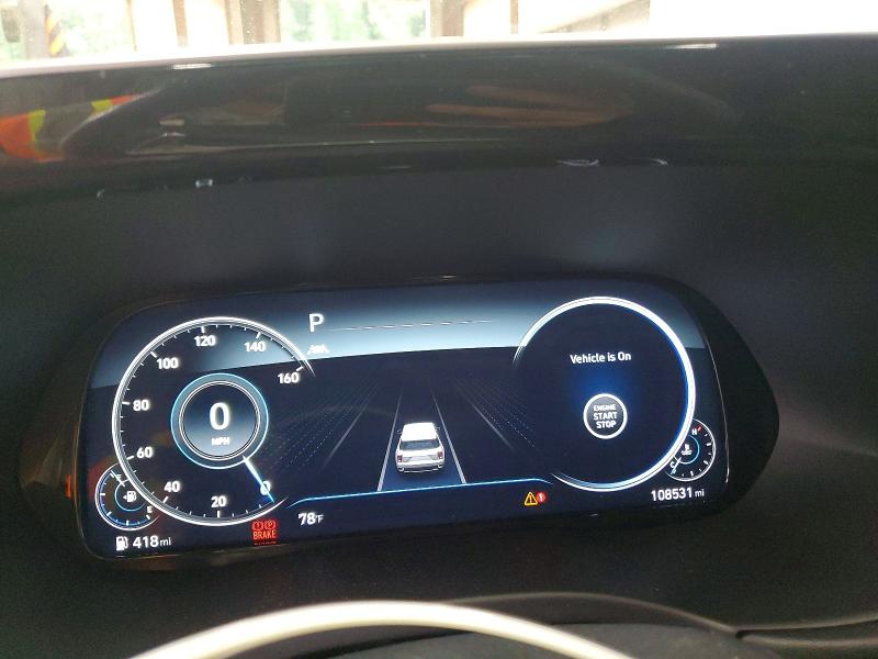 2020 Hyundai Palisade მანქანა იყიდება აუქციონზე, vin: KM8R54HE7LU158117, აუქციონის ნომერი: 55129406