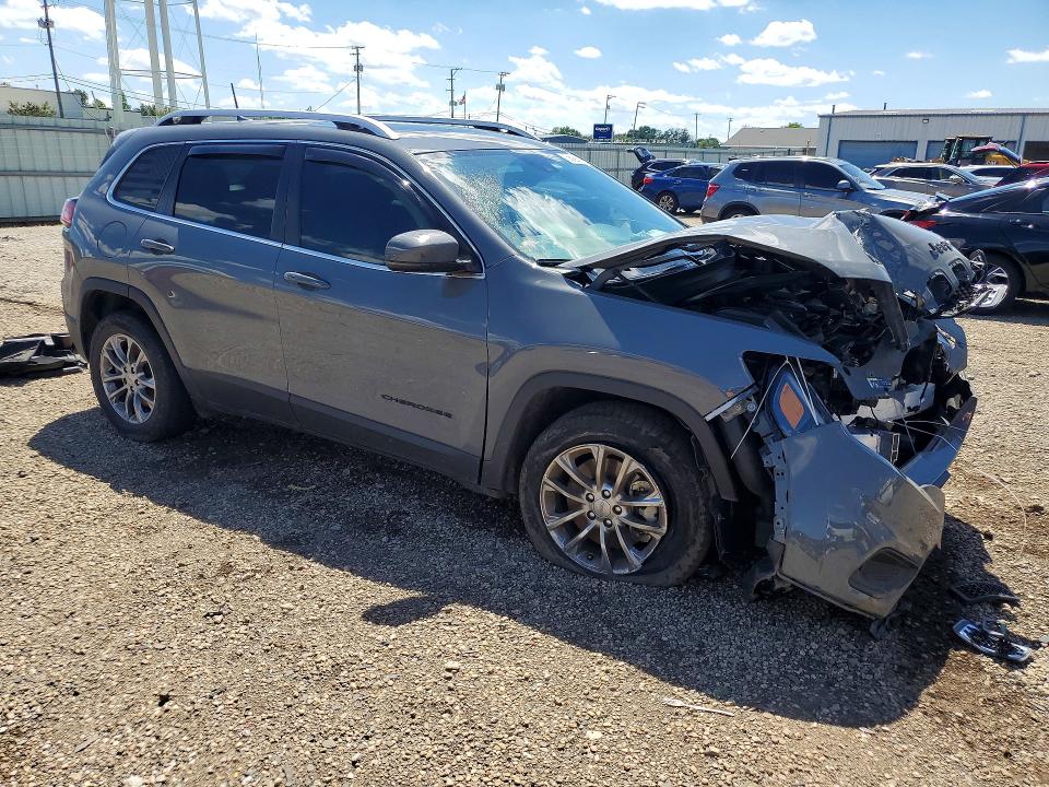 56996126 :رقم المزاد ، 1C4PJLMX5MD180692 vin ، 2021 Jeep Cherokee مزاد بيع