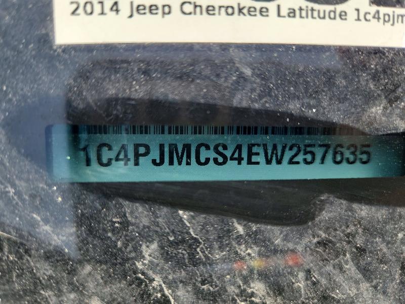 Продажа на аукционе авто 2014 Jeep Cherokee, vin: 1C4PJMCS4EW257635, номер лота: 56697996