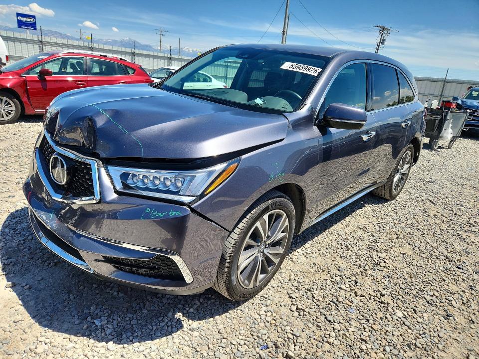 Продаж на аукціоні авто 2020 Acura Mdx, vin: 5J8YD4H52LL000021, номер лоту: 55939926