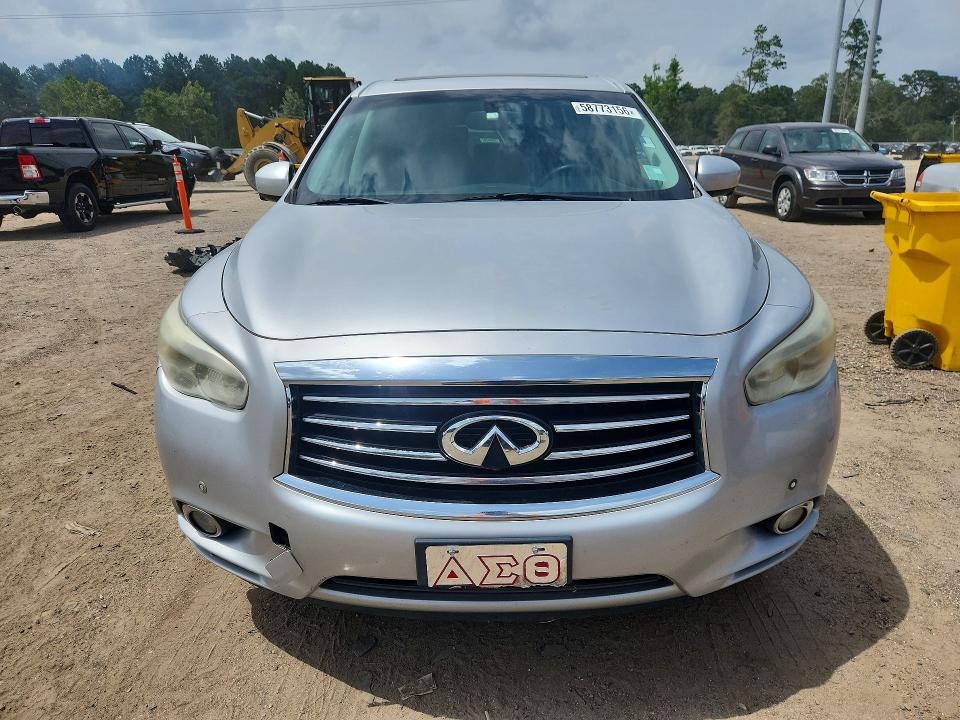 58773156 :رقم المزاد ، 5N1AL0MN9DC320435 vin ، 2013 Infiniti Jx35 مزاد بيع
