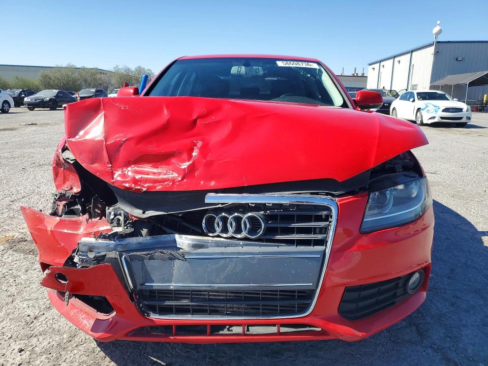 58608736 :رقم المزاد ، WAUBFAFL6CN004329 vin ، 2012 Audi A4 مزاد بيع