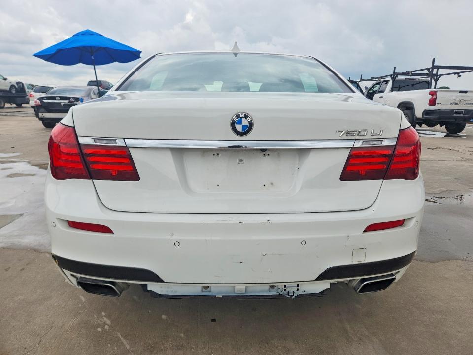 2014 Bmw 750 მანქანა იყიდება აუქციონზე, vin: WBAYE8C53ED780597, აუქციონის ნომერი: 56585506