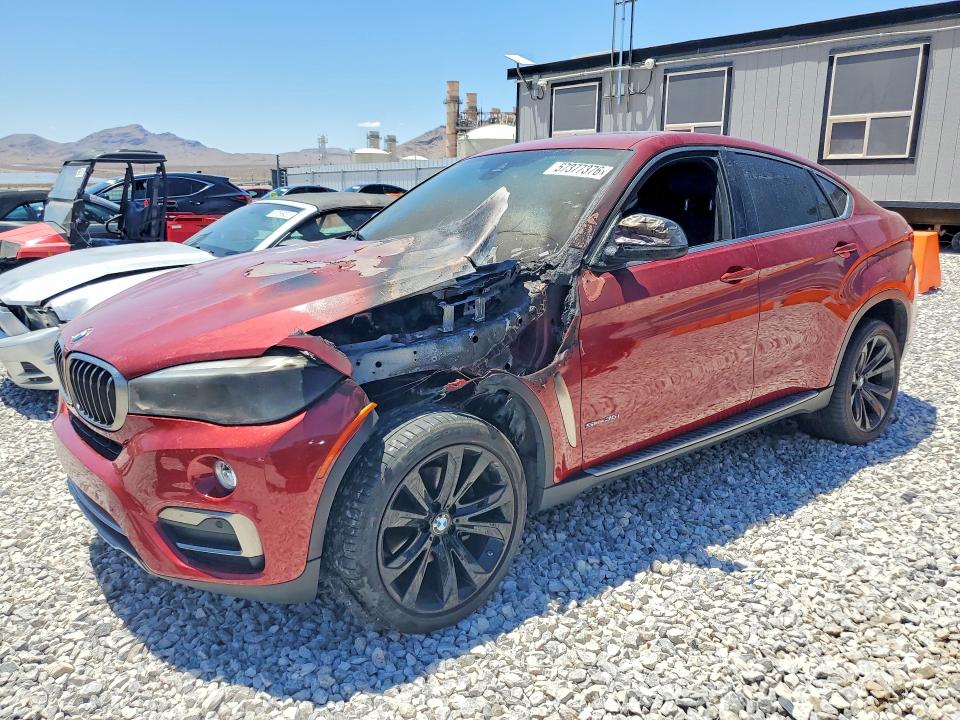 57377376 :رقم المزاد ، 5UXKU0C34H0G68061 vin ، 2017 Bmw X6 مزاد بيع