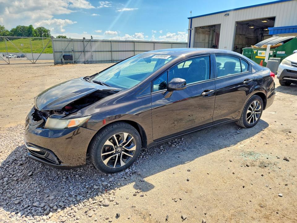 Продажа на аукционе авто 2013 Honda Civic, vin: 2HGFB2F80DH500160, номер лота: 58538896
